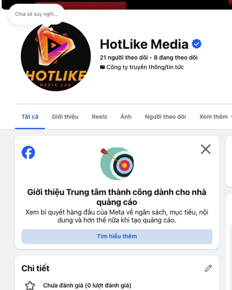 HotLike Media — Dịch vụ tăng tương tác MXH